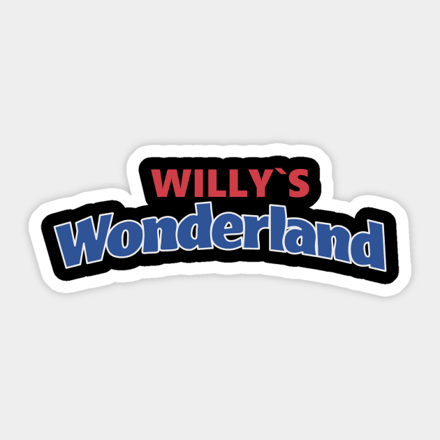 Willy`s Wonderland Sticker by vender